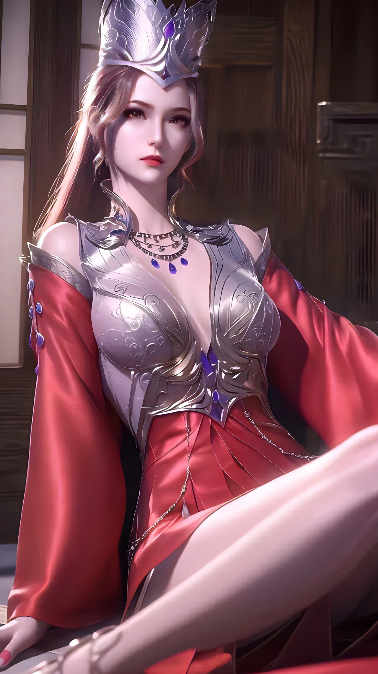 斗罗大陆,比比东ai精美壁纸