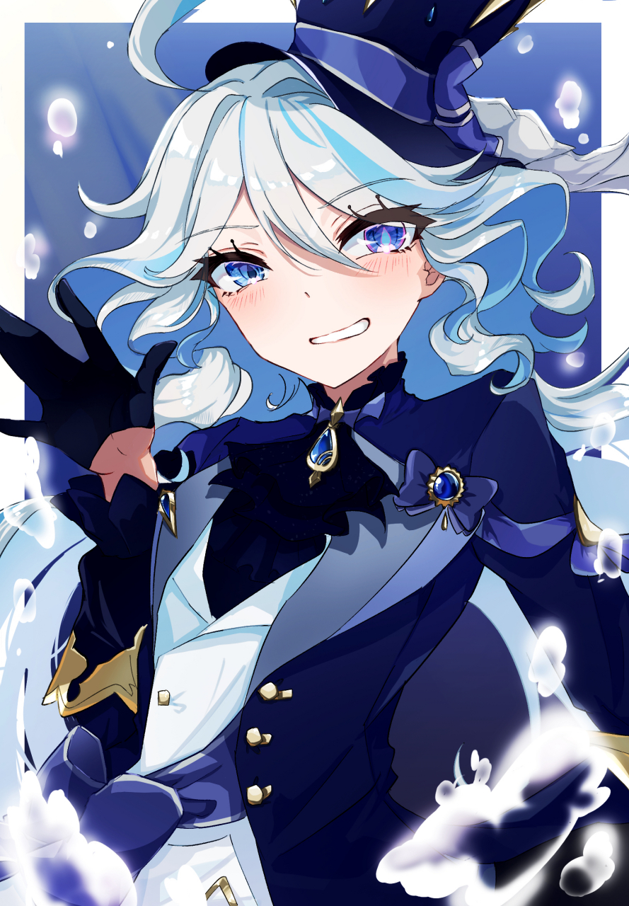 尴尬却不失礼貌的微笑(被迫营业水神不好当,欢迎旅行者来探索) 画师