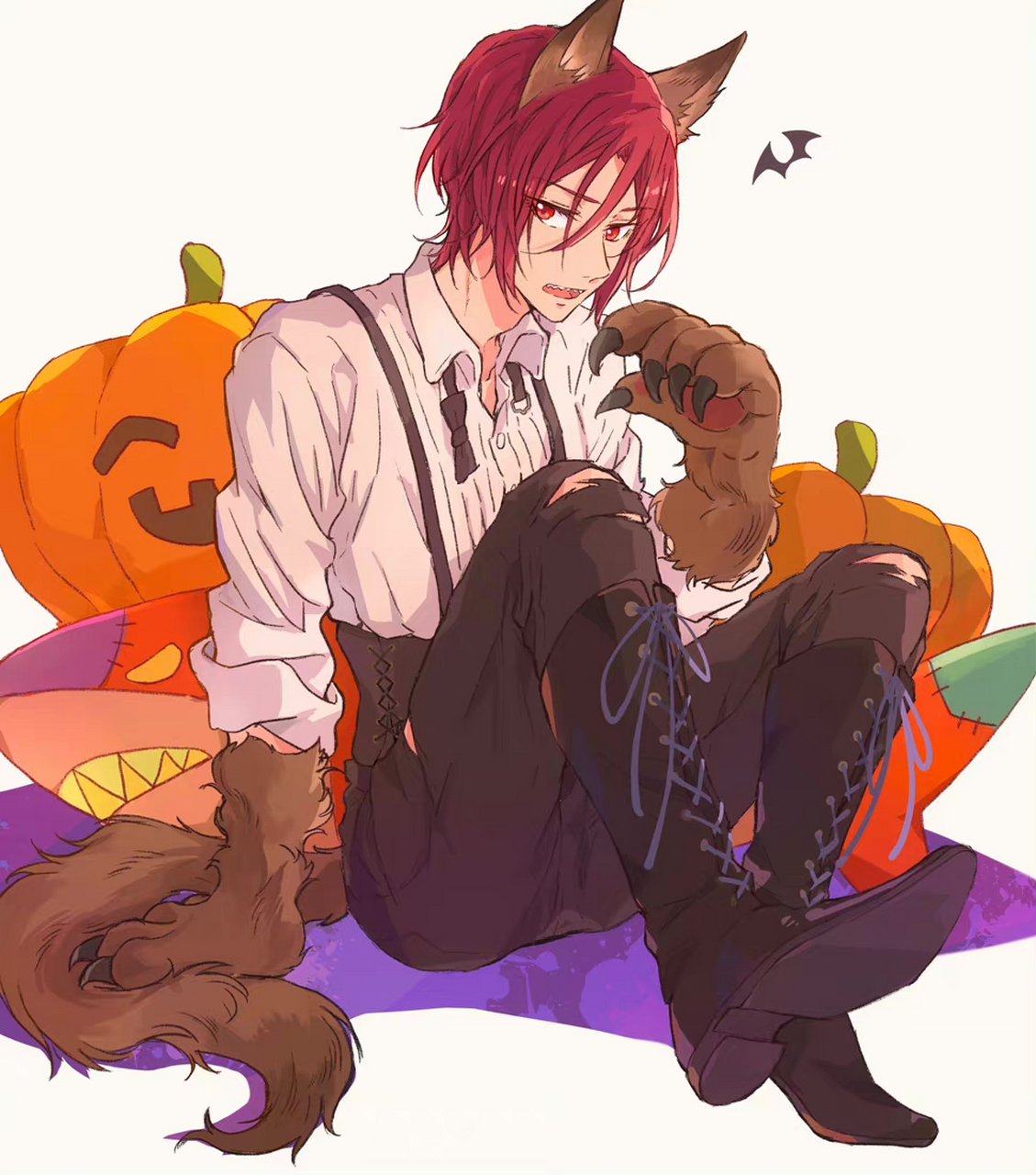 经典动漫# 「free!男子游泳部」狼人凛凛 twi:hibiki_0988