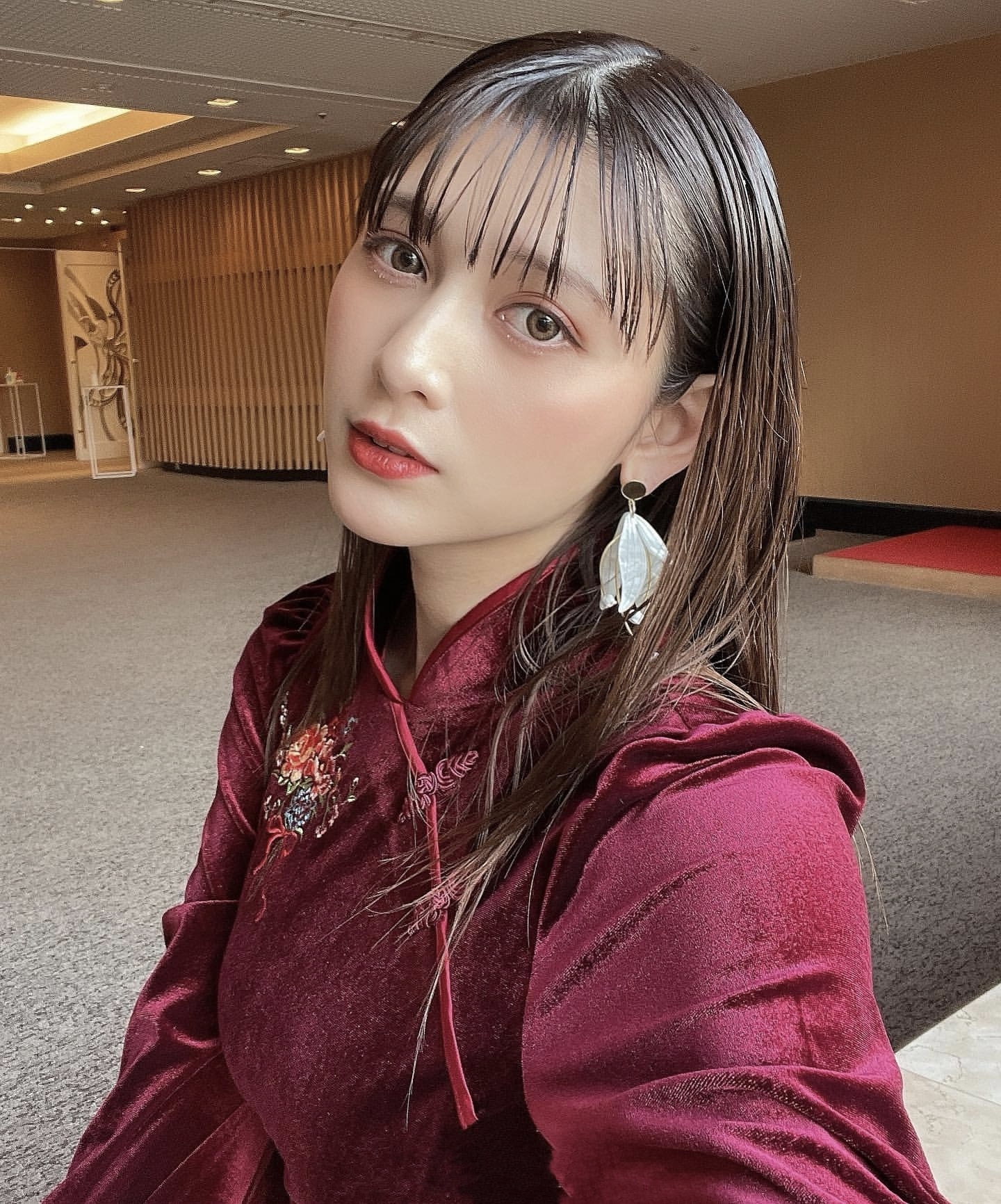 混血美女安洁拉芽衣