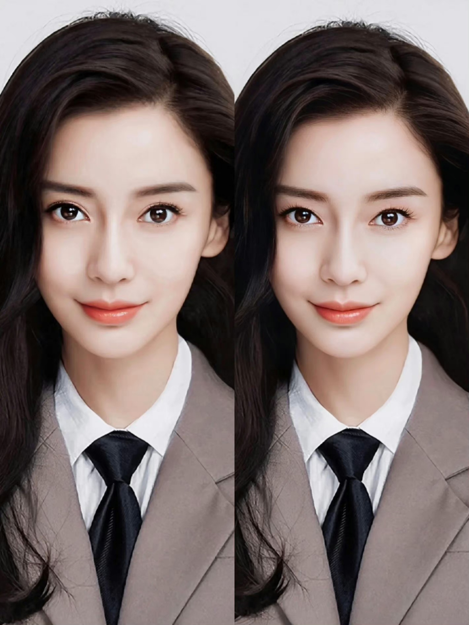 事实证明,不管有没有双眼皮美女都是美女