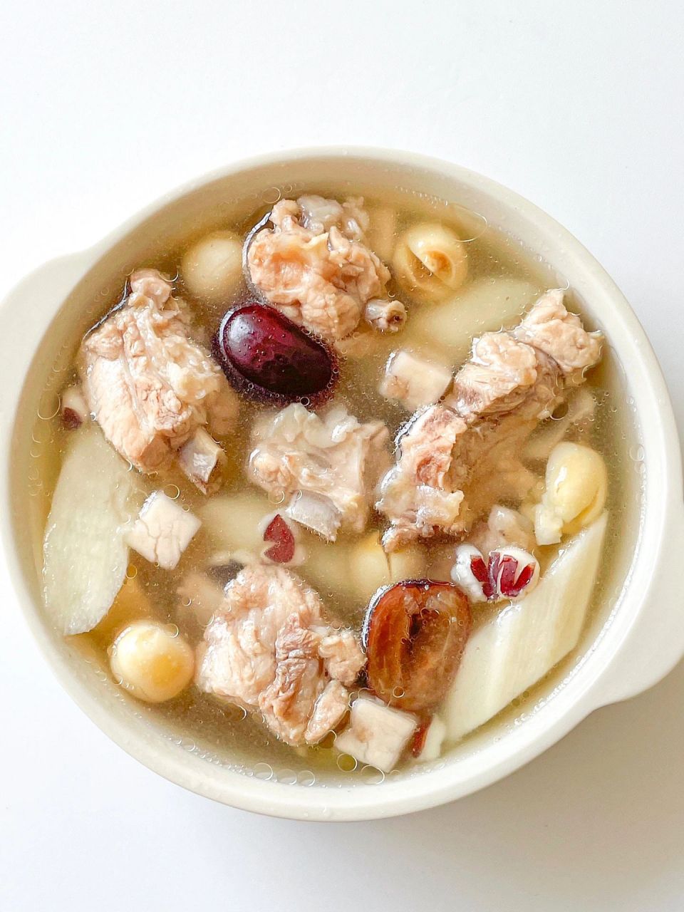 这个搭配太养胃了73千古名方四神排骨汤6015|||今天分享一道