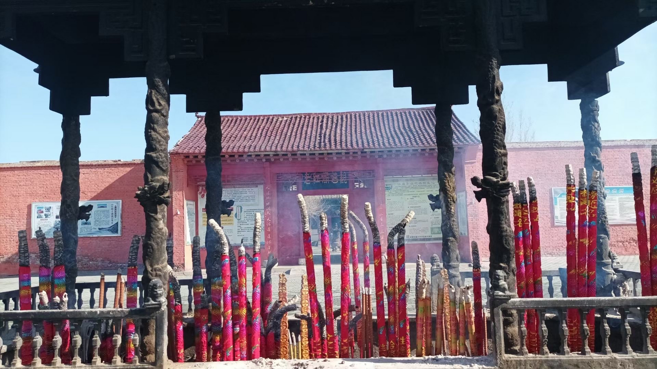 坐标乌鲁木齐红庙子道观,来庙朝拜上香,礼神祈福,赦除以往之罪愆,赐下