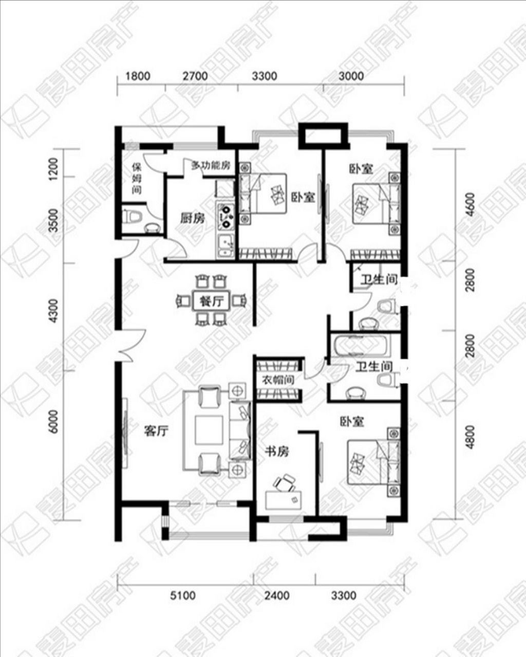望京soho边,2009年,208平,刷卡入户,这户型总没说的了吧?