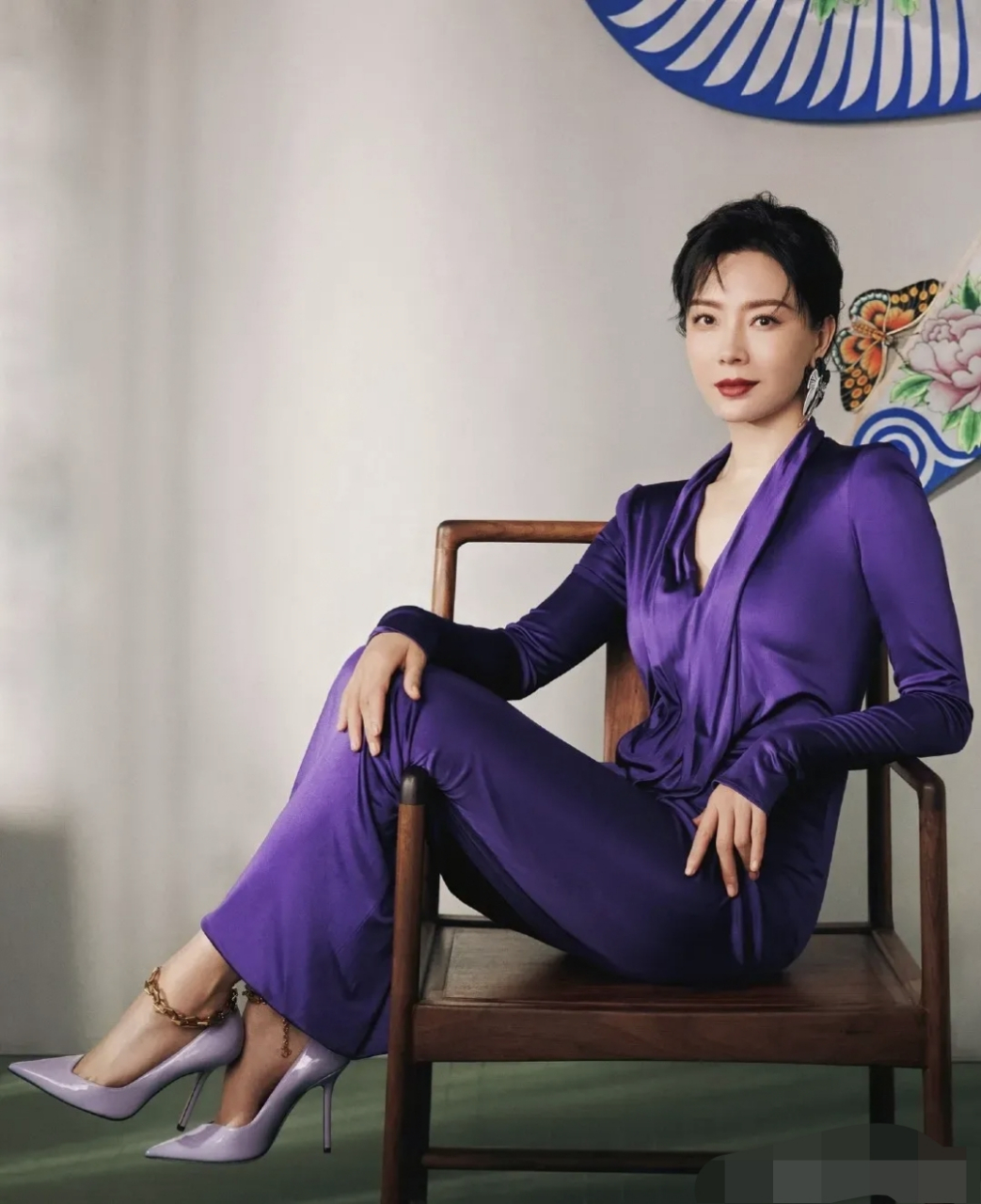 陈数给人一种清新淡雅的感觉.