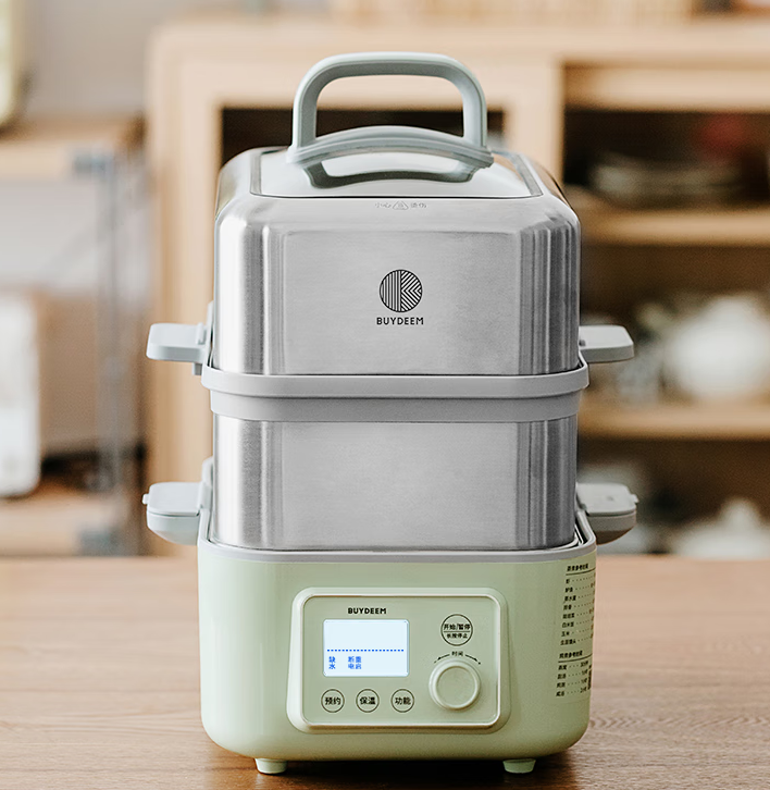 北鼎蒸炖锅g56a,上蒸下炖,三餐美味一锅搞定