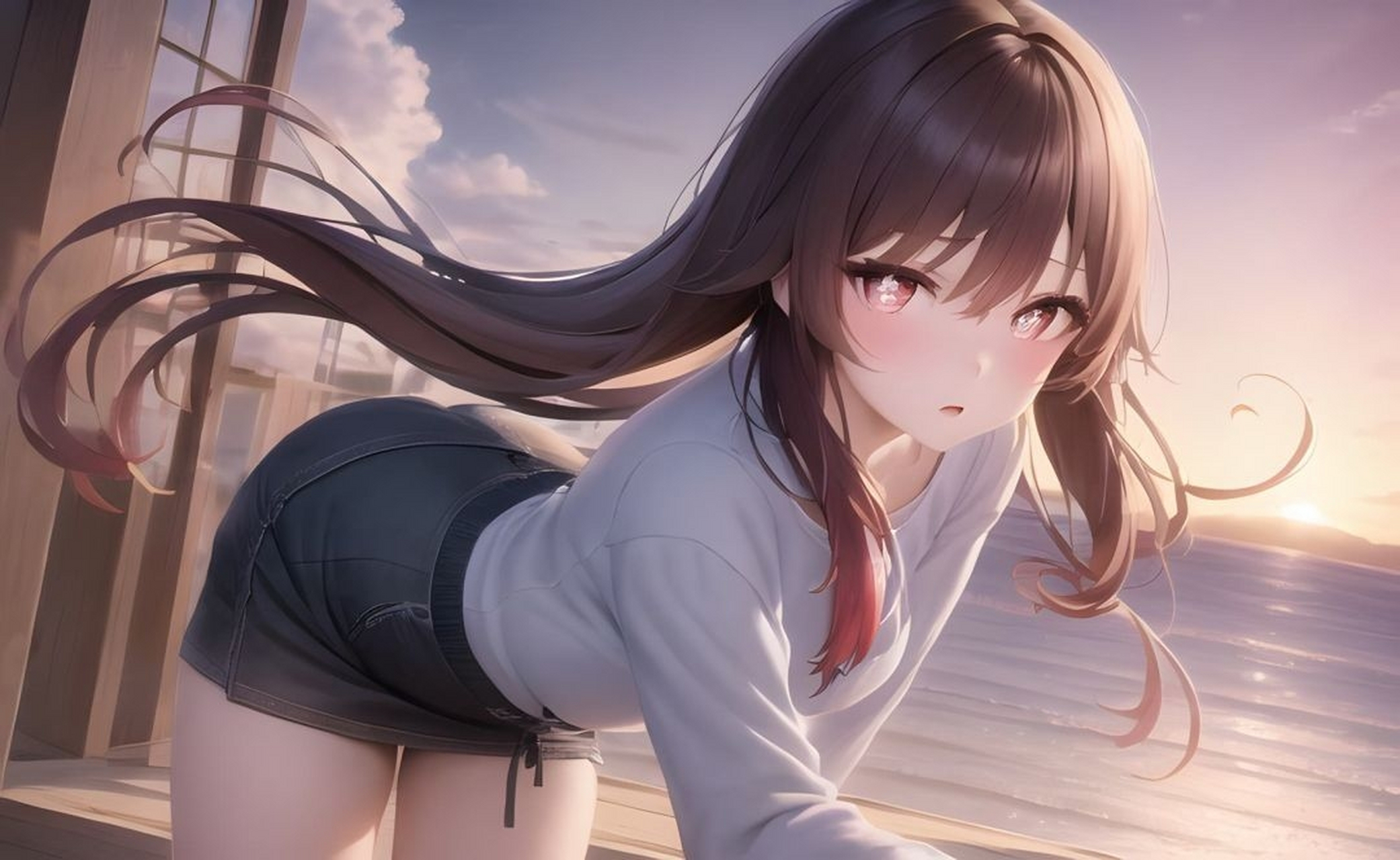 动漫壁纸# #二次元# #二次元美少女