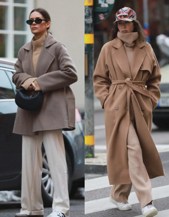 冬季极简风穿搭示范,照着穿,高级感拉满