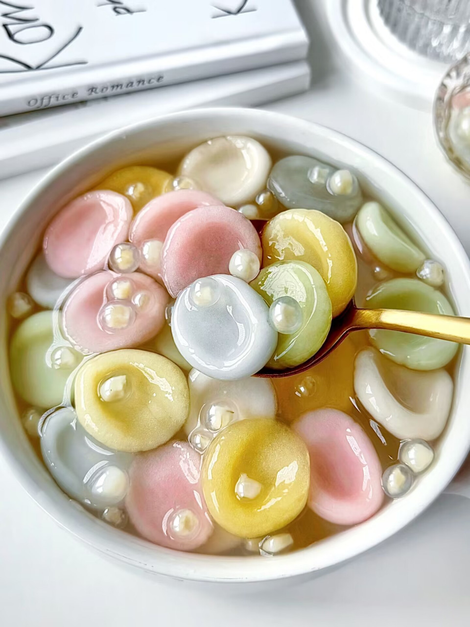 彩色阿达子冰粉!怎么能这么好吃! 冰冰凉凉!q弹有嚼劲!比珍珠还好吃!