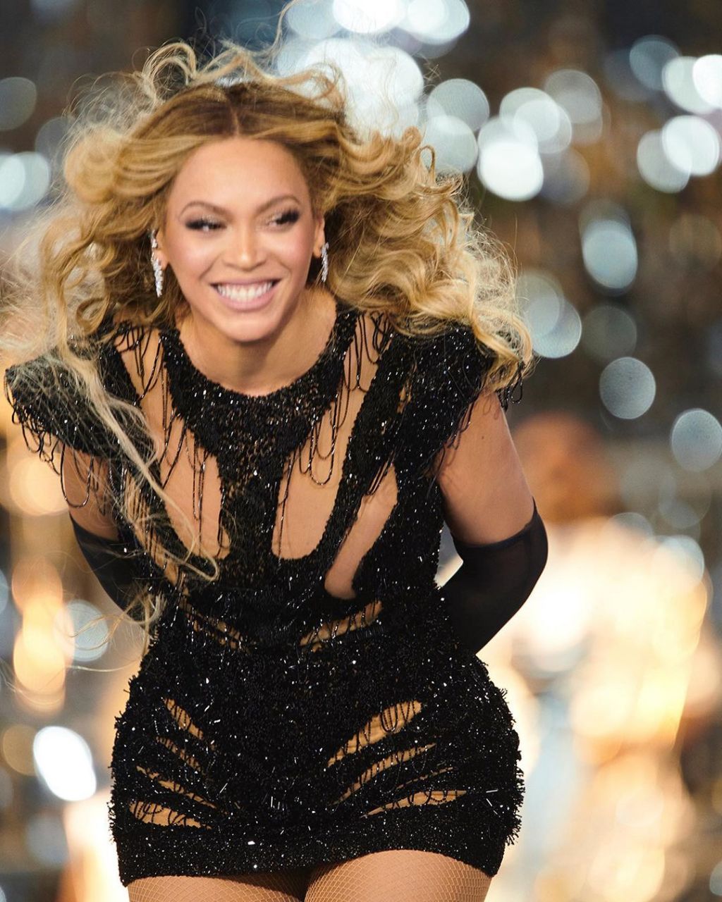 beyonce碧昂丝演唱会造型欣赏.