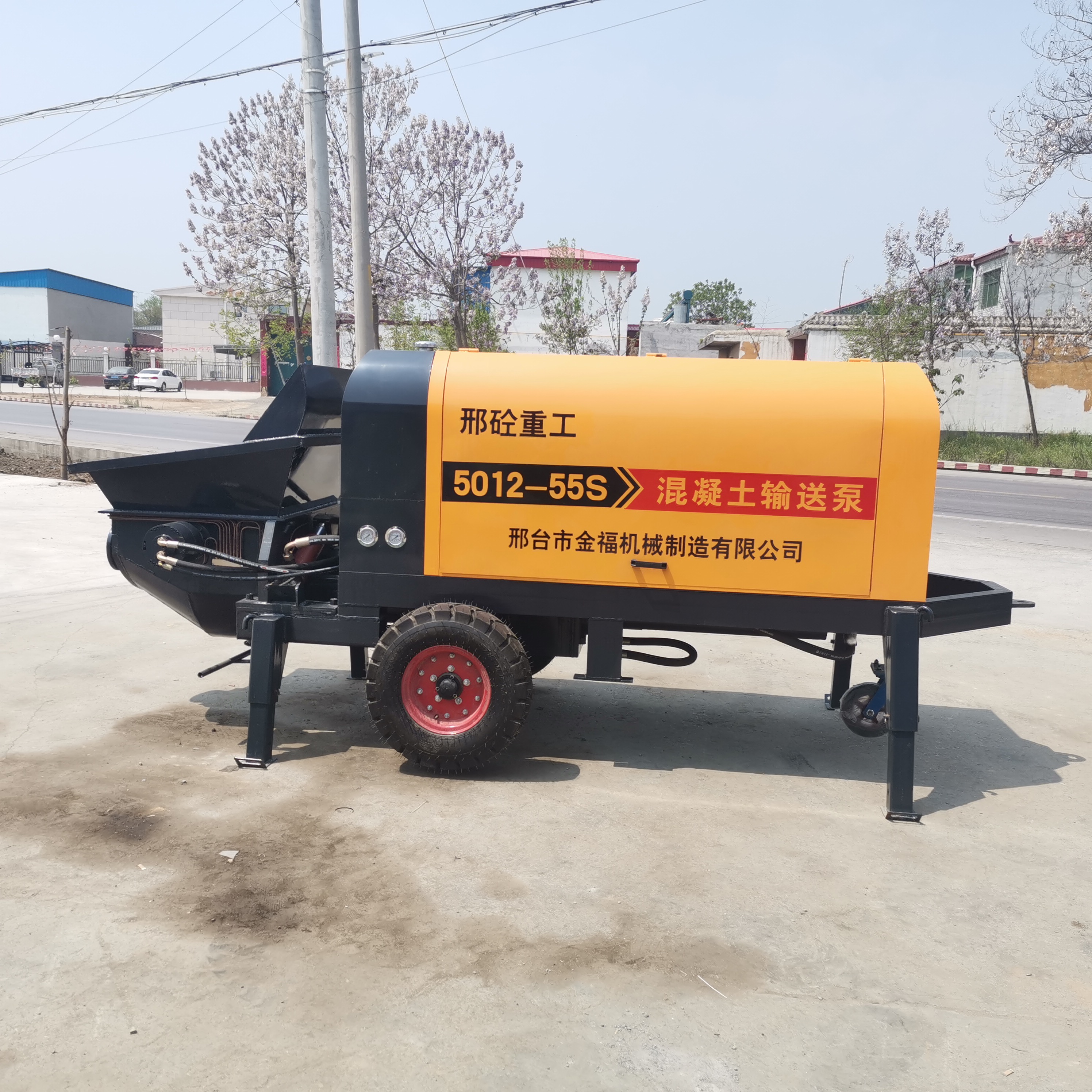 混凝土地泵,邢砼50型细石混凝土泵,打垫层地坪300输送泵