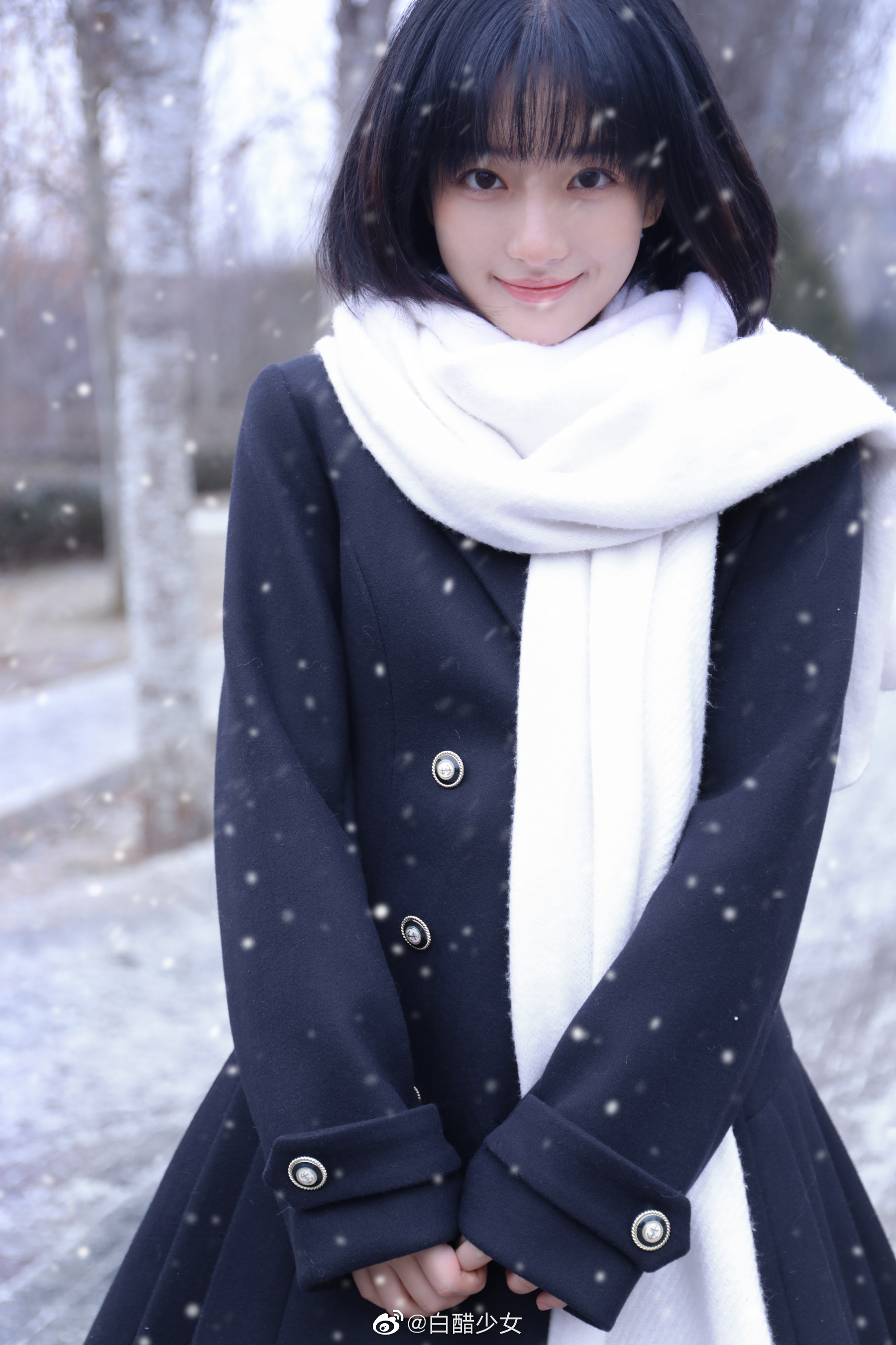 白醋少女清纯系写真组图