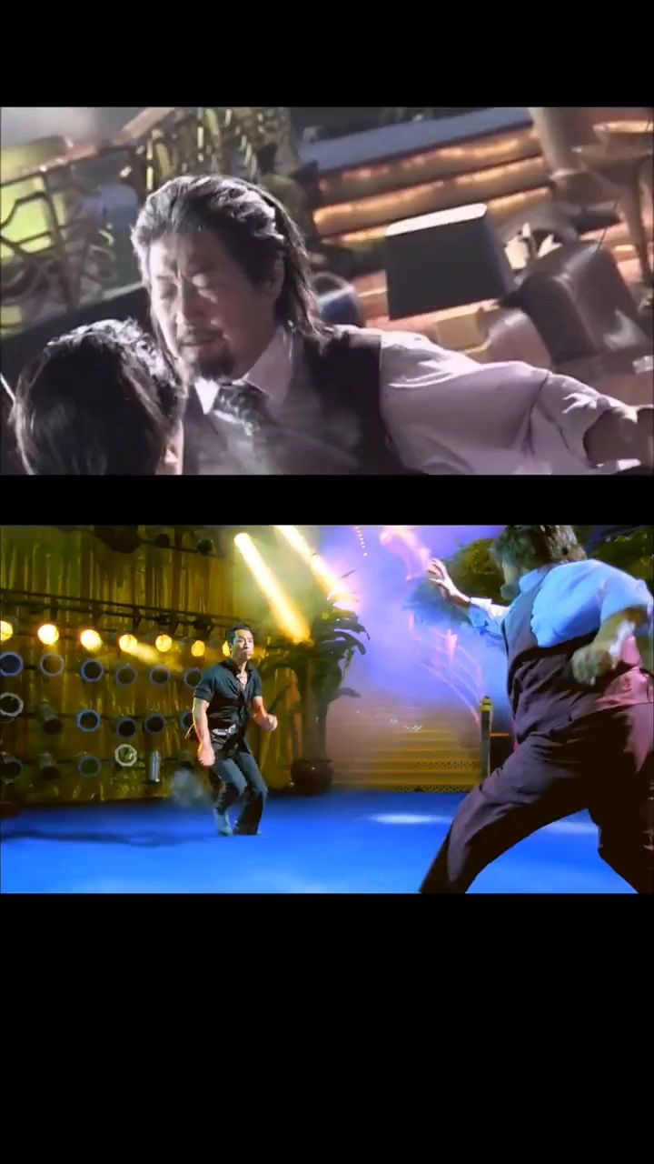 杀破狼洪金宝与甄子丹拳拳到肉的最终对决,两败俱伤,结局颇有宿命论