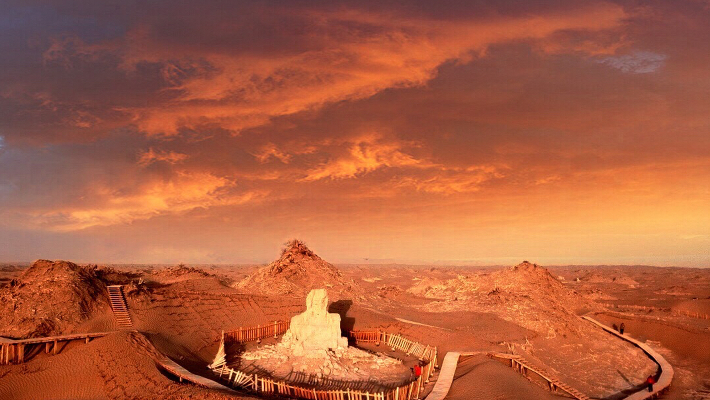 【精绝国故址——尼雅遗址】[比心]尼雅遗址是汉晋时期精绝国故址