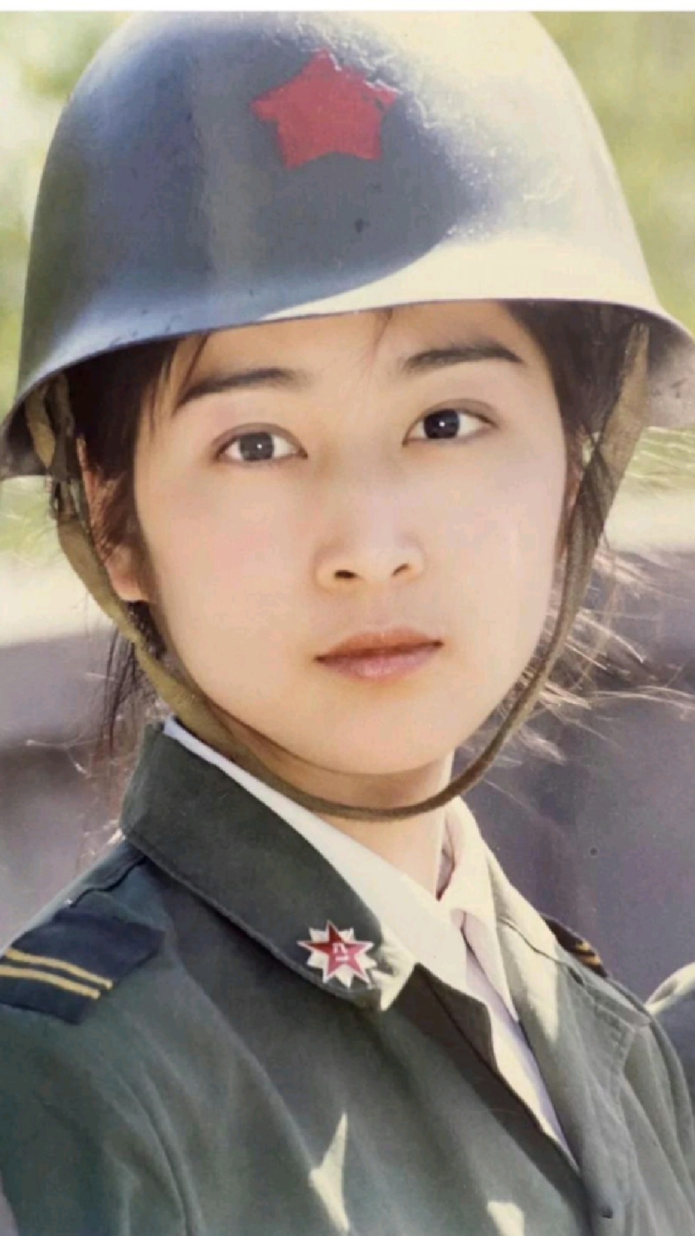 九十年代的中国女兵美的不可方物