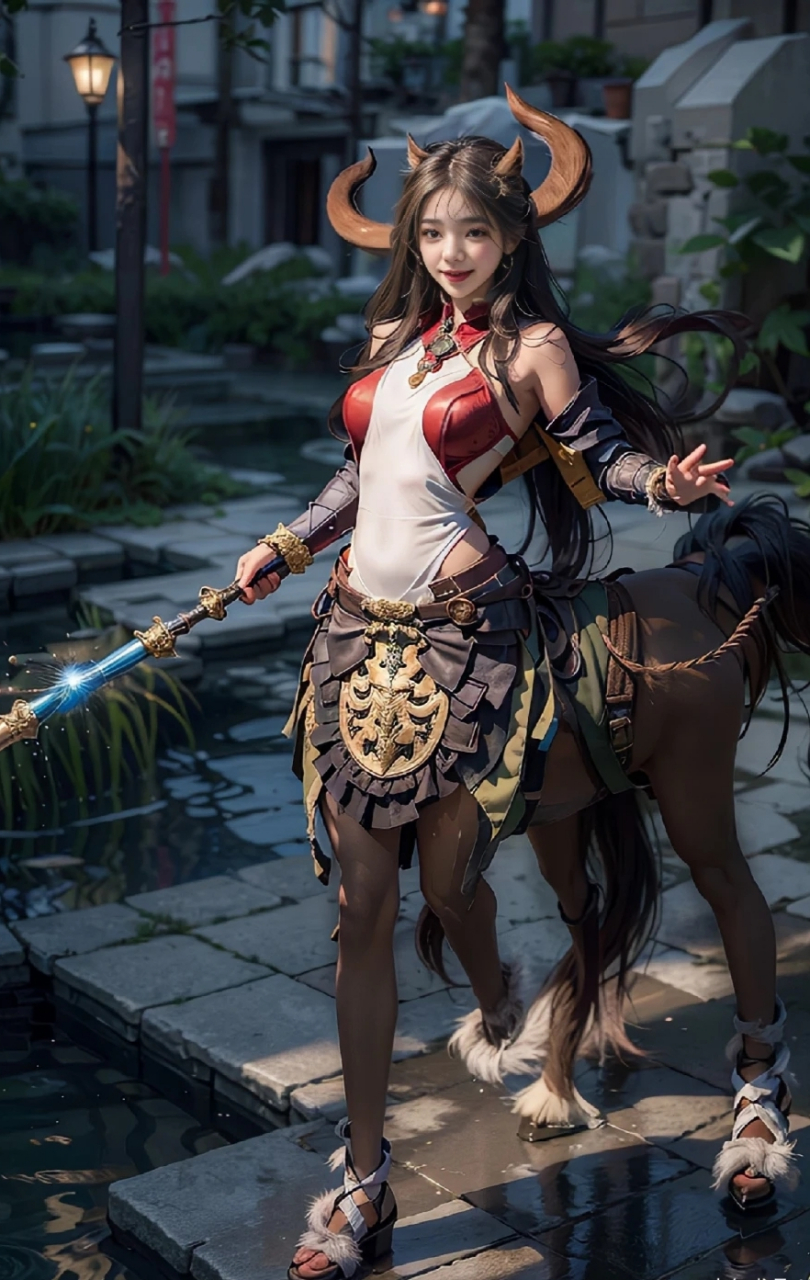 半人马怀孕了是在人肚子里还是在马肚子里? 说一下你的看法!