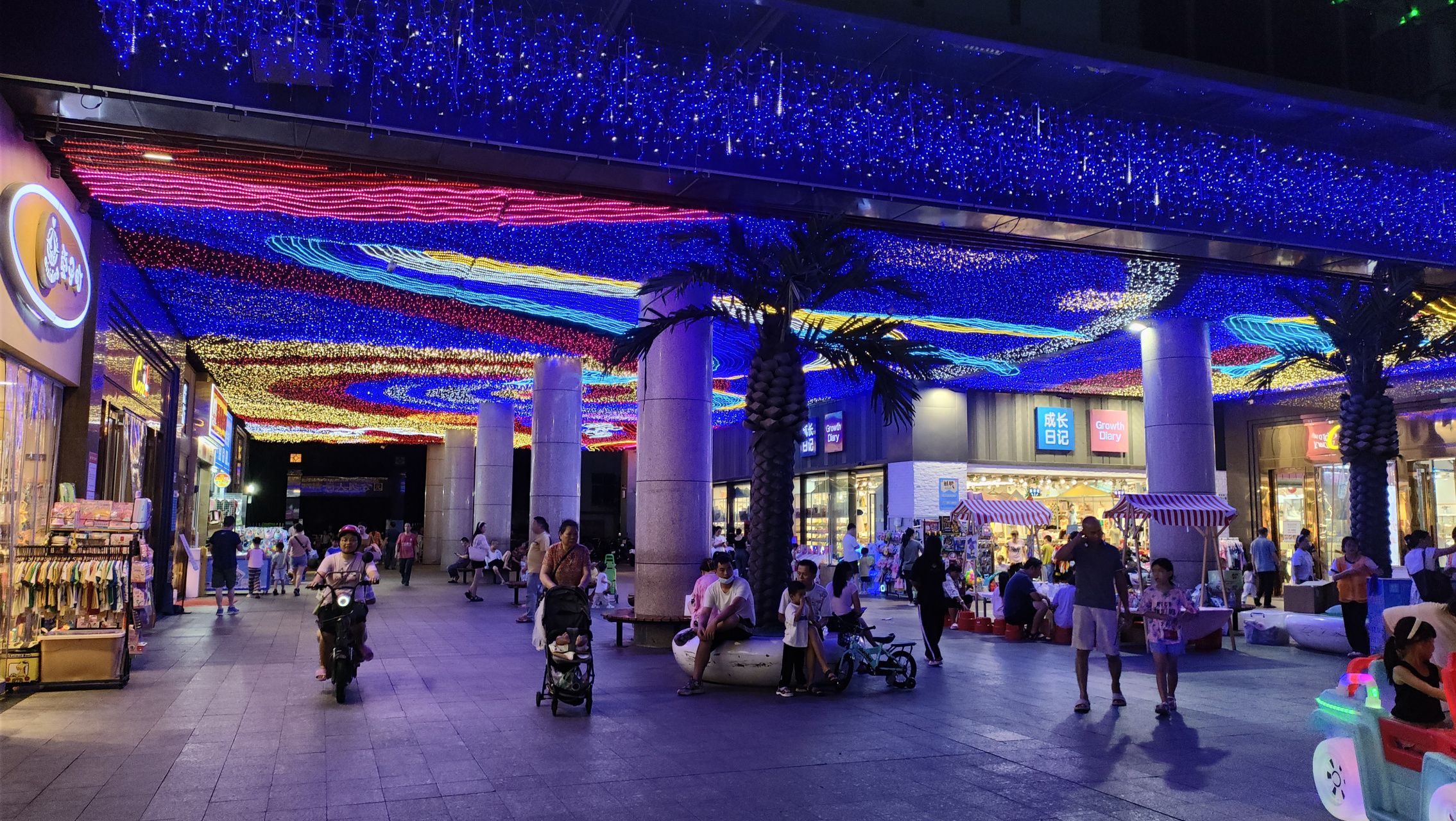 深圳横岗大厦灯光秀