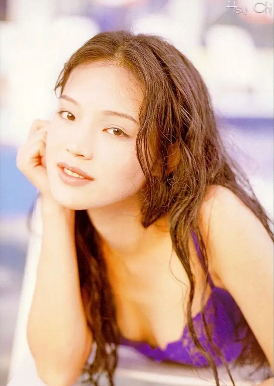 舒淇早期写真,90后00后估计都没看过!