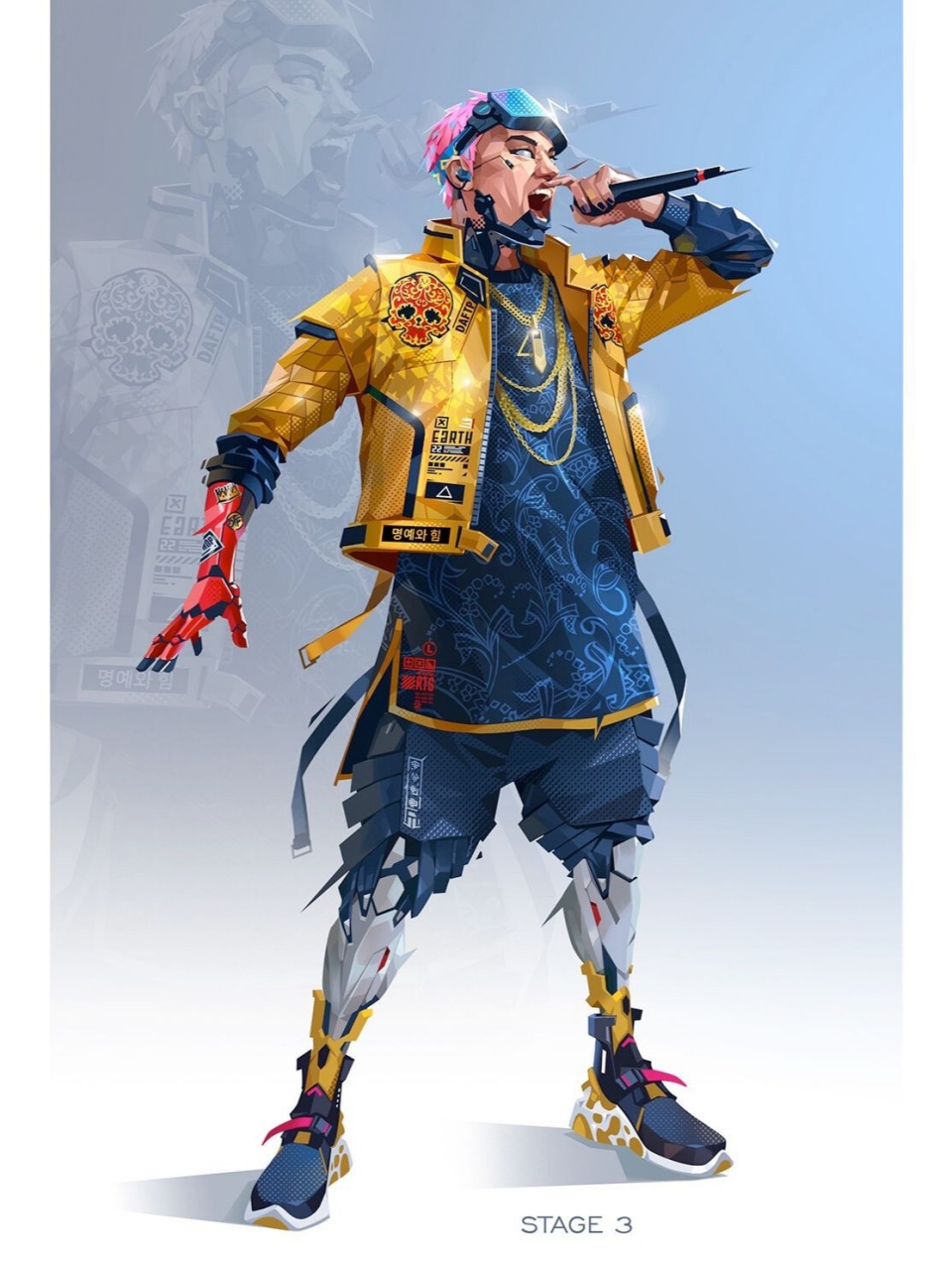 酷炫角色插画|||作者:azamat khairov 67#动漫# #二次元# #插画