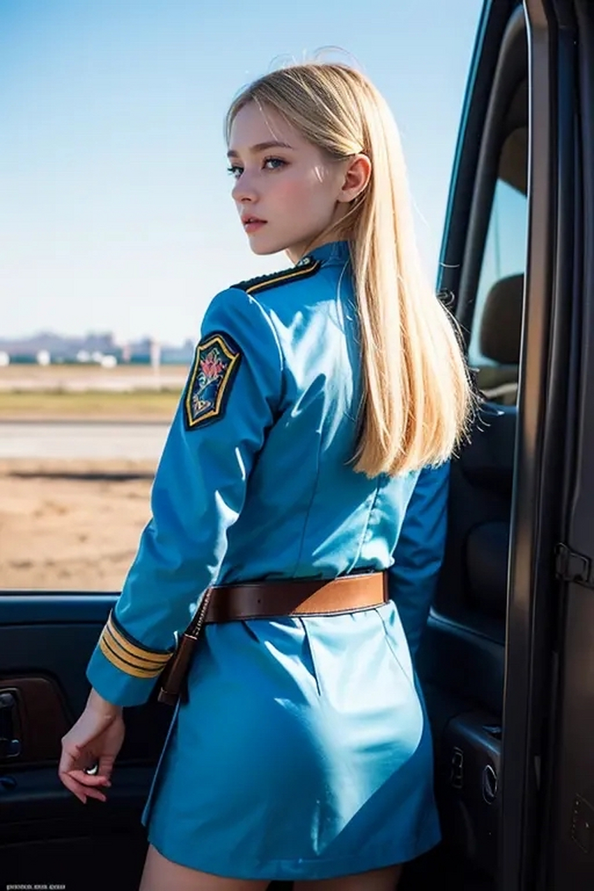 "这些俄罗斯女兵,不仅穿着军装性感十足,而且在坦克旁摆出的姿势简直