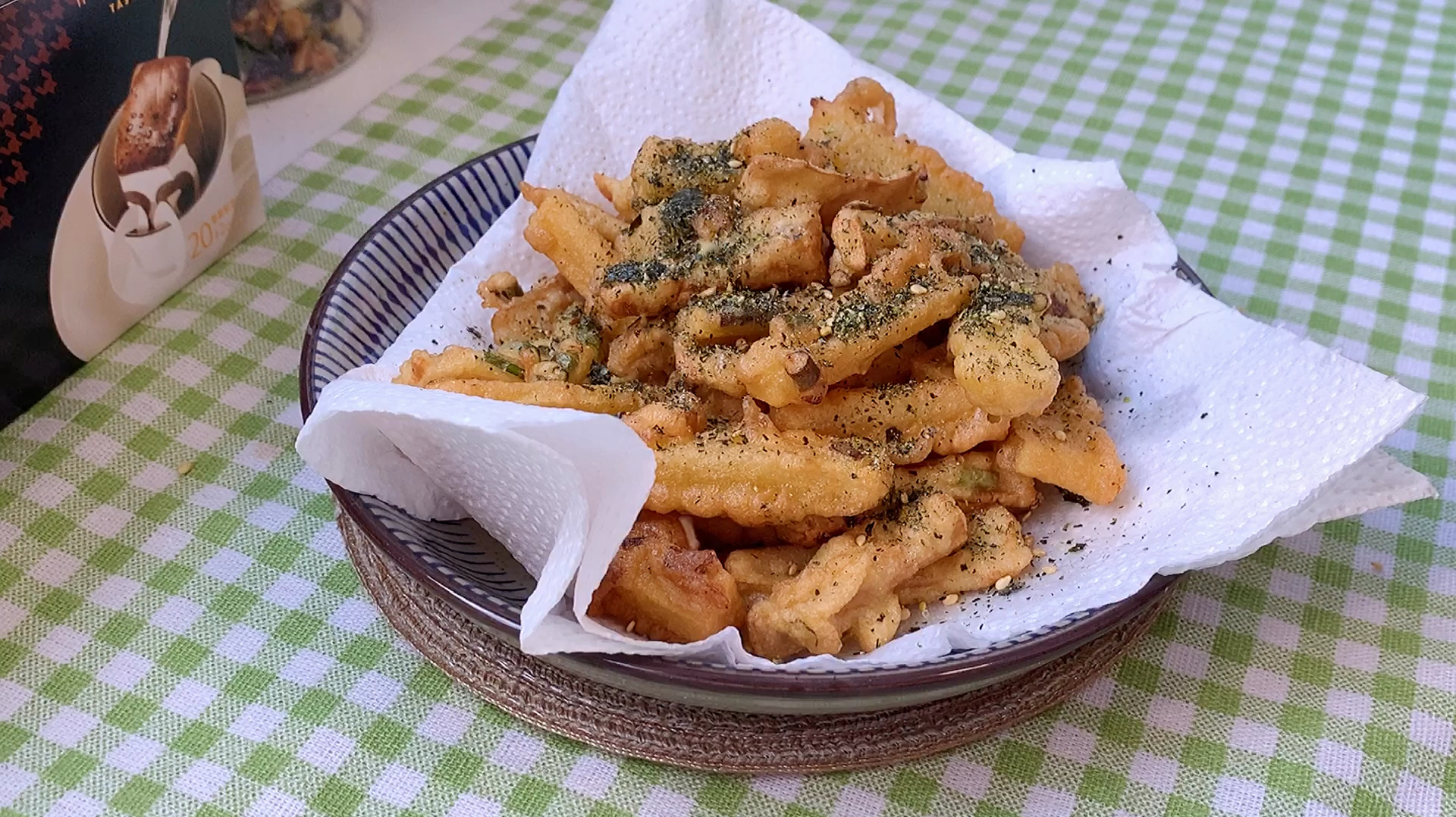 比酥肉还好吃的炸杏鲍菇,做法简单一看就会