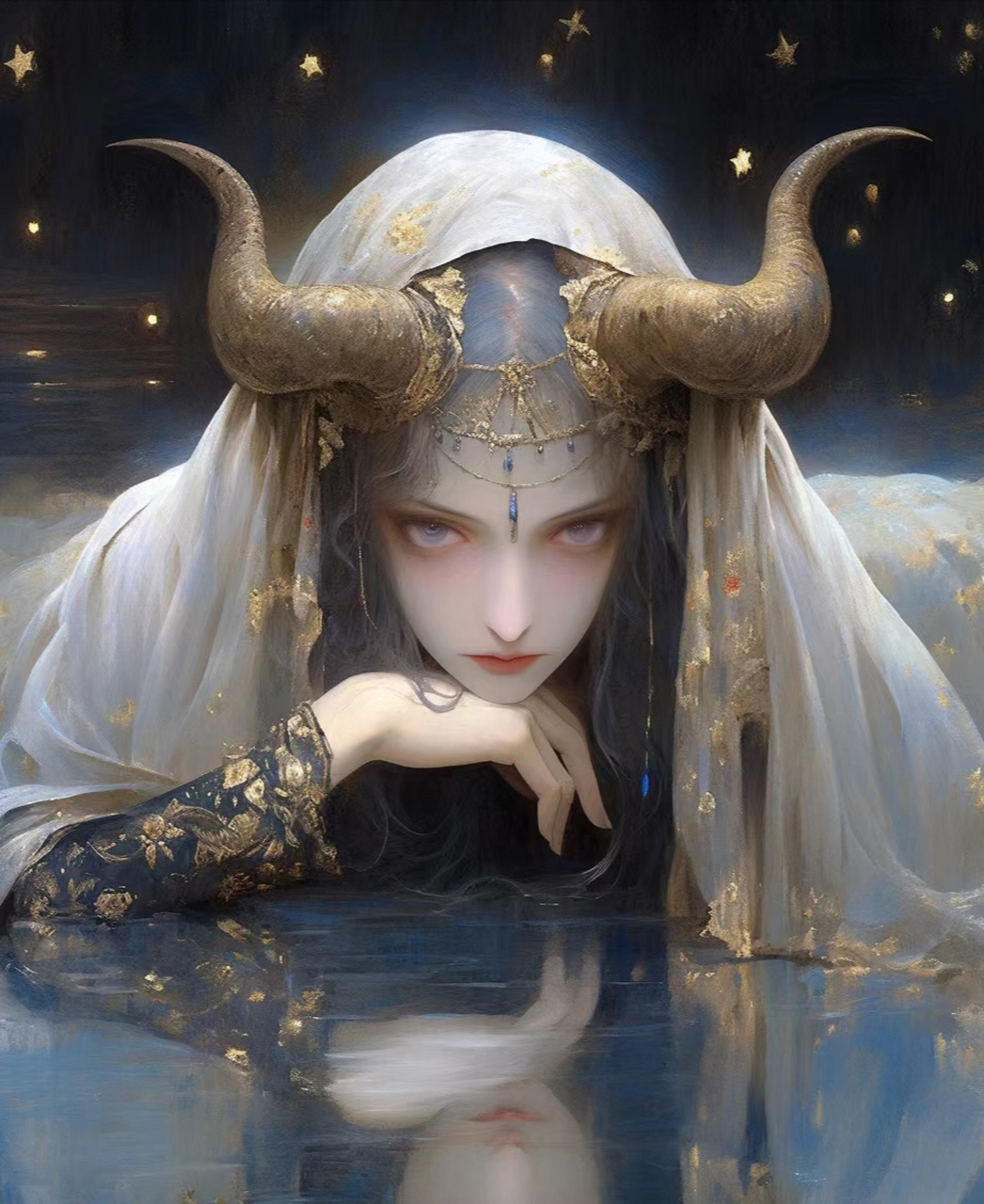 金牛座|头像#动漫头像# #插画