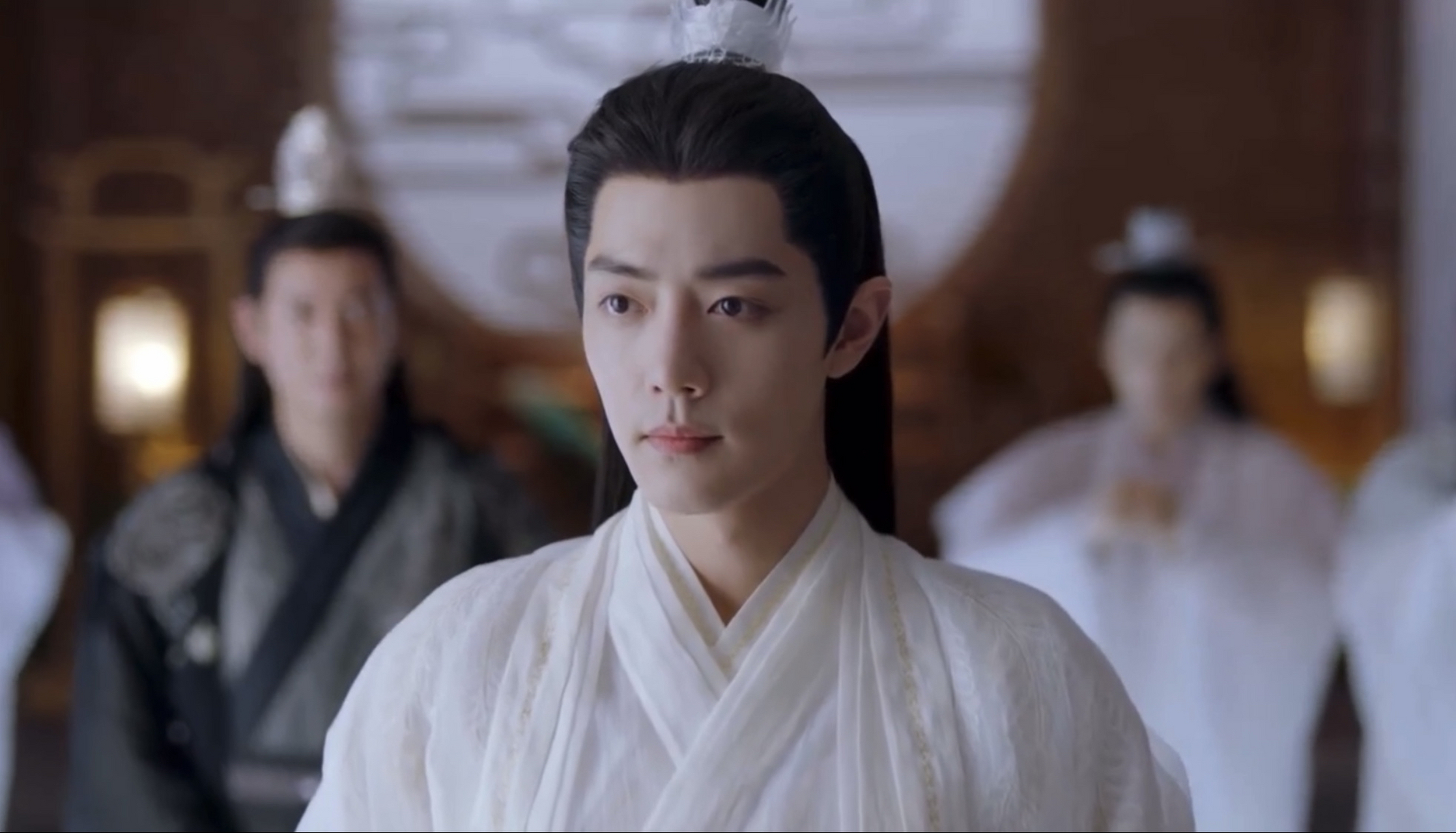 肖战# 今天是阴天,所以是素色的时影大神官