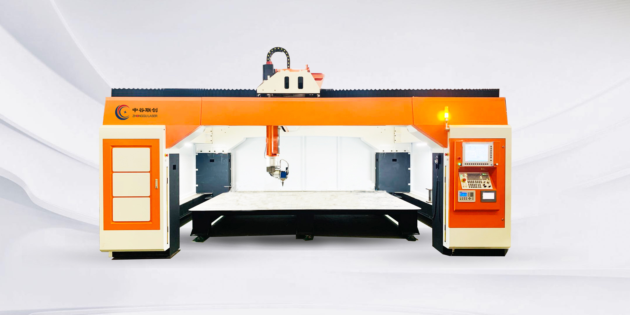 高速高精度三维五轴数控激光切割机