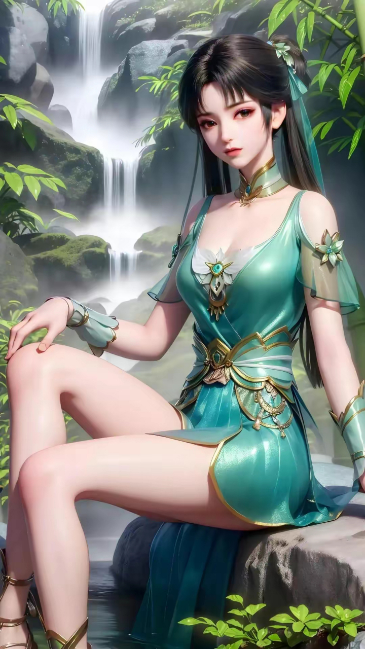 ai美女:国漫诛仙-碧游仙子