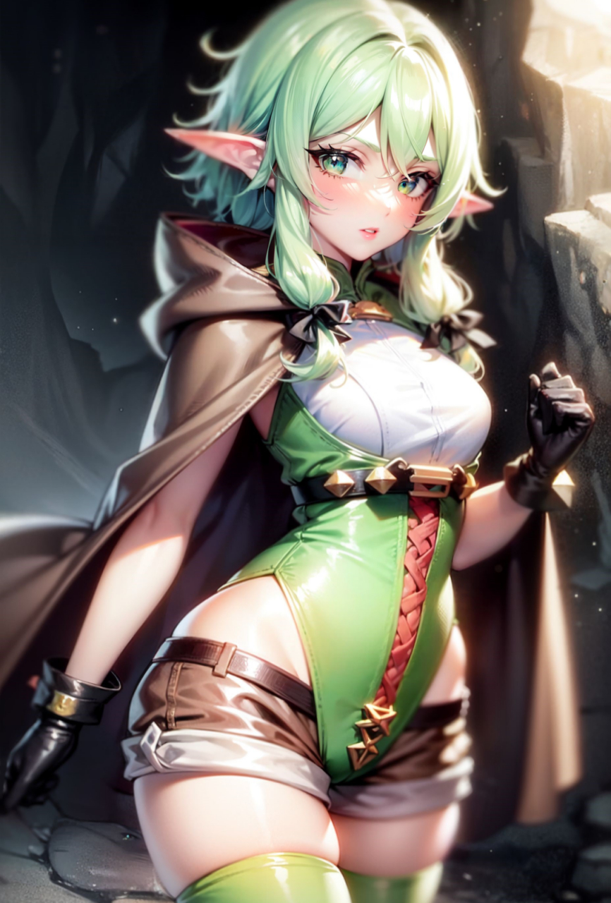 二次元#  可爱的小精灵