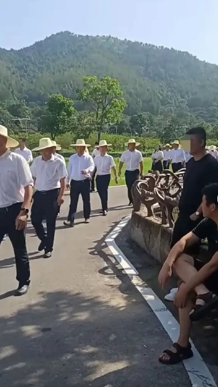 浩浩荡荡的队伍,领导们亲自下基层调研!