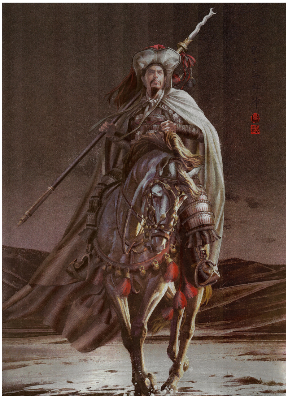 画家张墨一《水浒一百零八豪杰画卷》插画作品欣赏,生动传神的描绘了