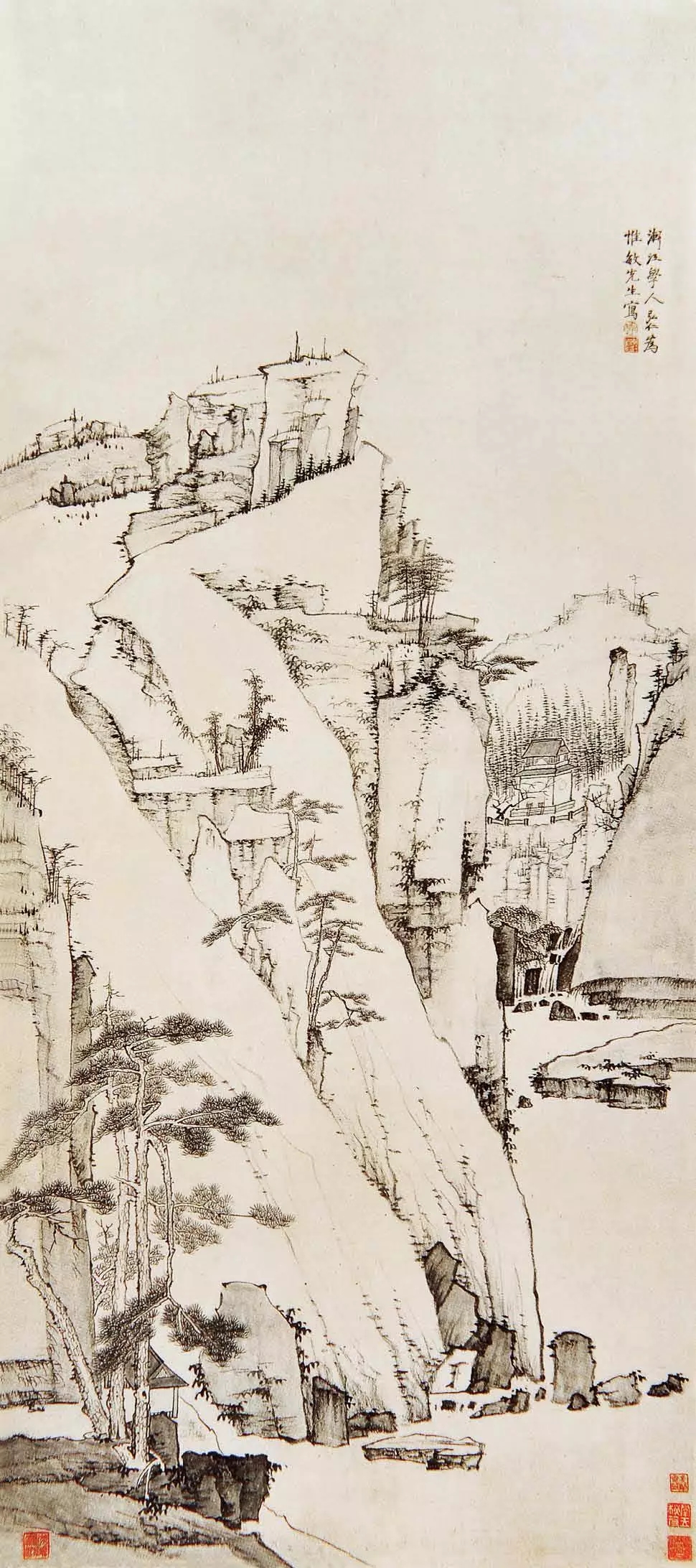 重温经典|渐江:一代山水画大家