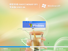绿茶系统 Ghost WinXP SP3 通用专业版 V2022.06 官方特别优化版