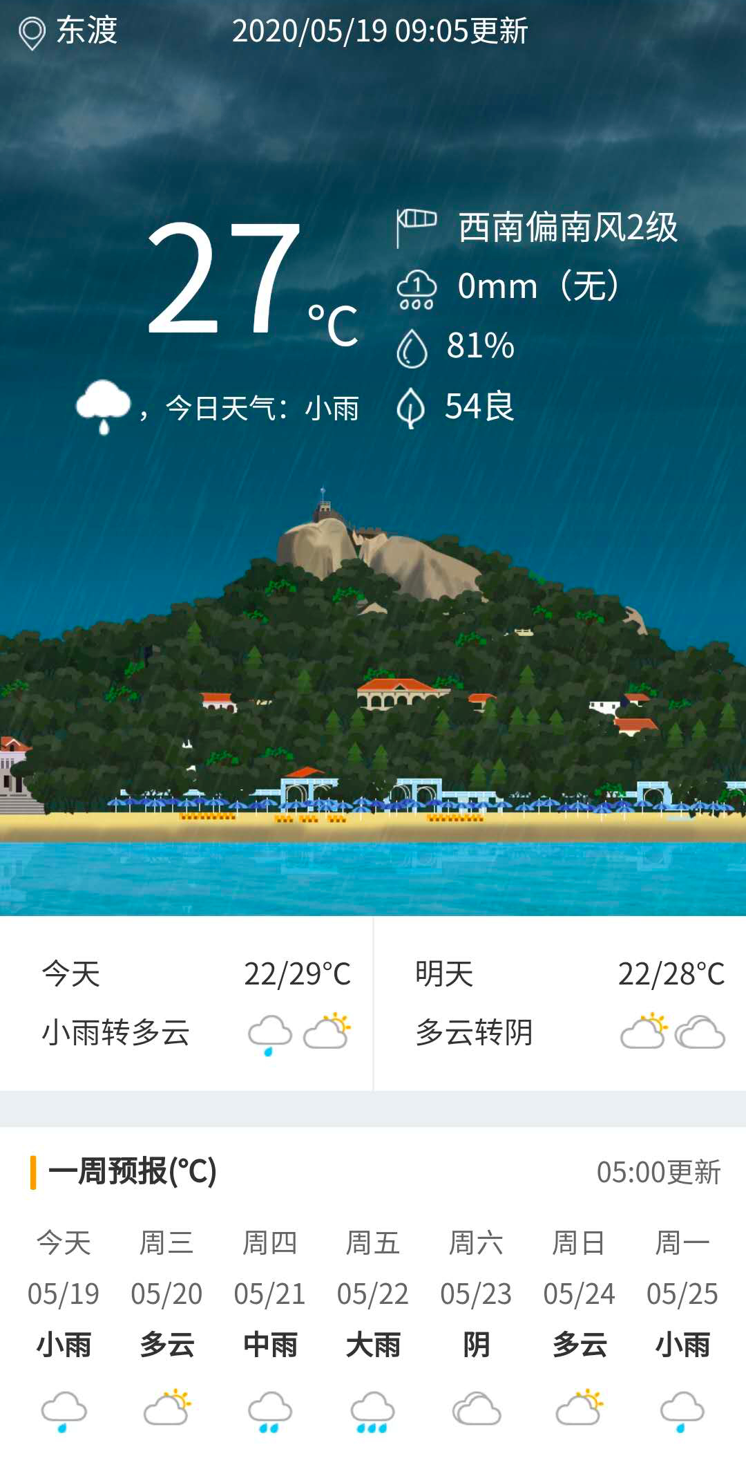 明天夏門的天氣預報_(未來7天夏門天氣預報)