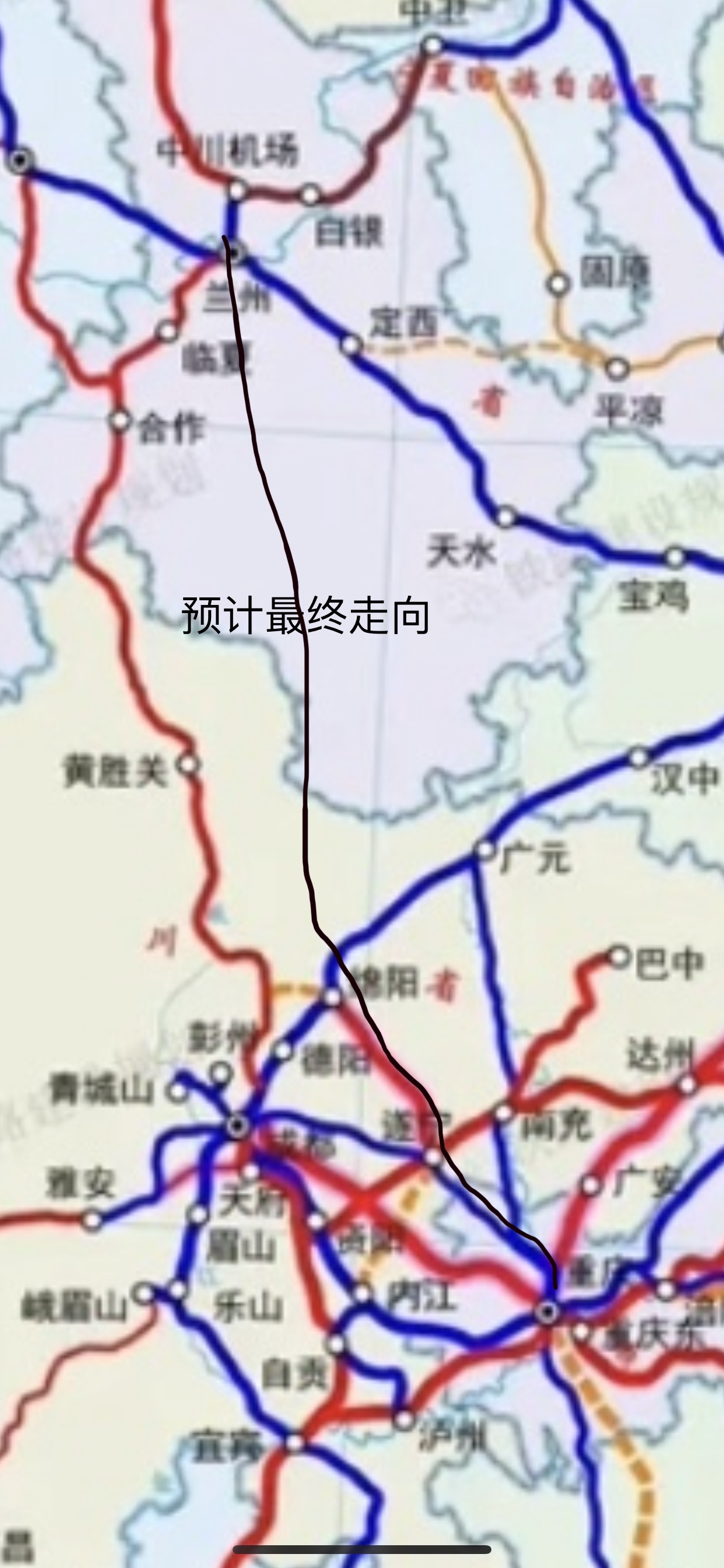 兰渝线公路地图图片