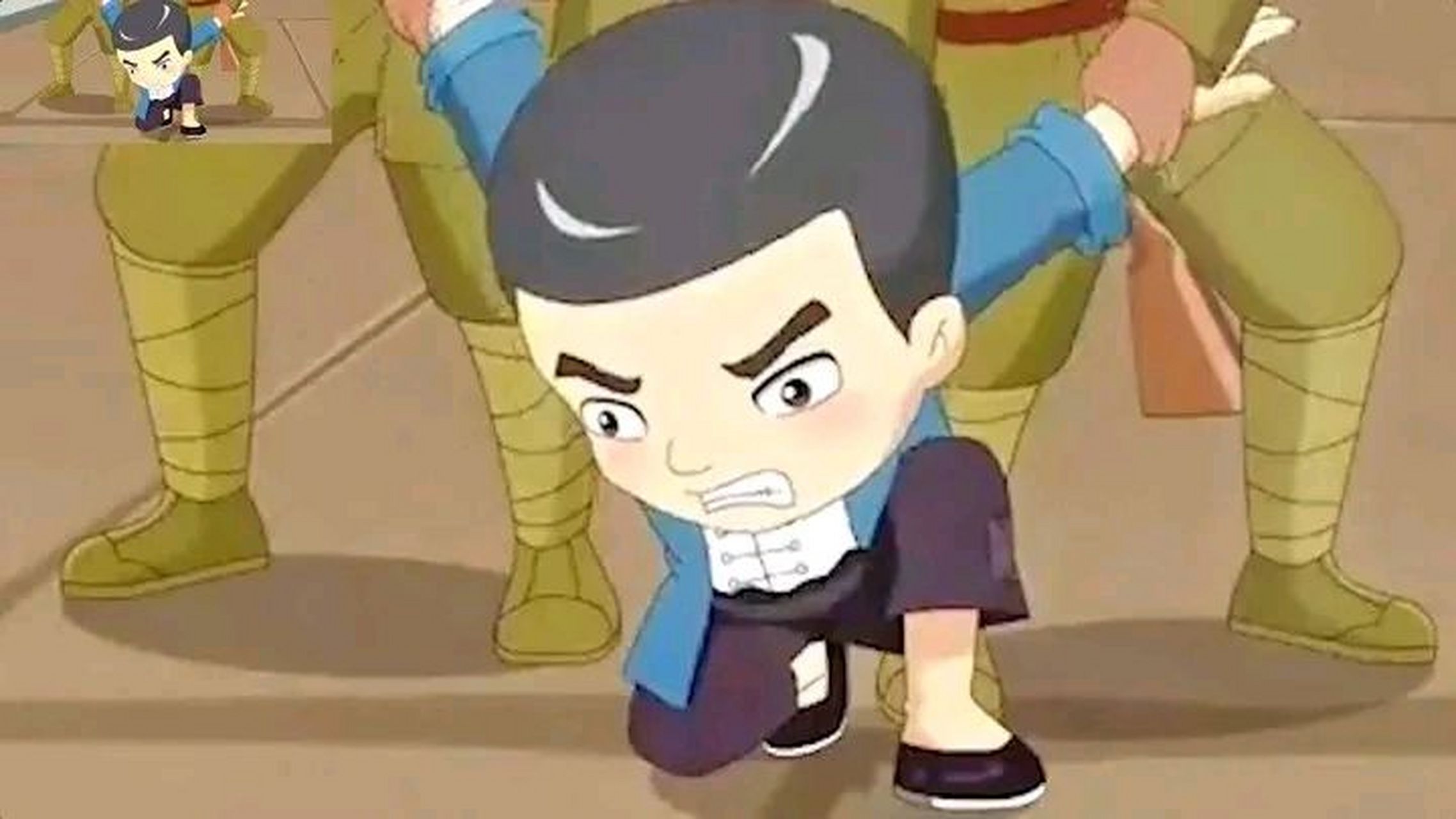 杨来西和他的伙伴阿黄主动引开了鬼子,但不幸的是,鬼子抓住了杨来西