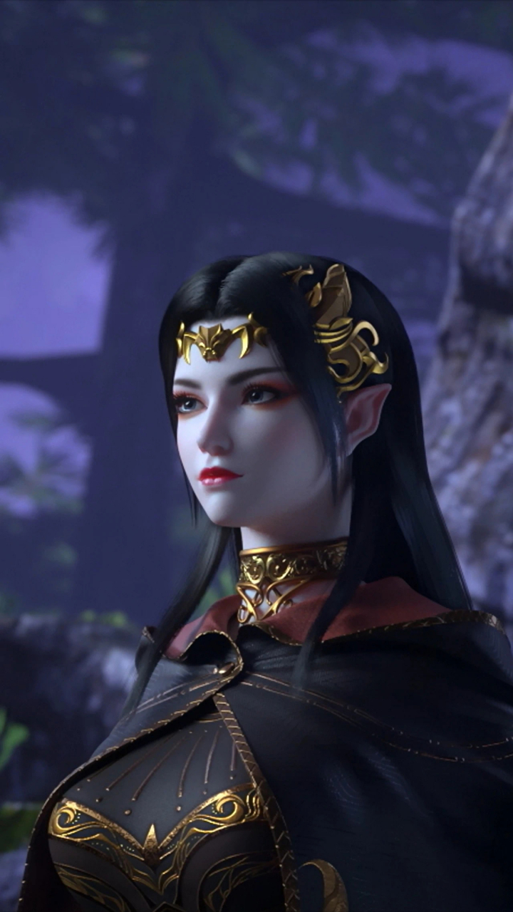 不算紫妍,三个人有点拥挤[笑哭]#国漫# #斗破苍穹