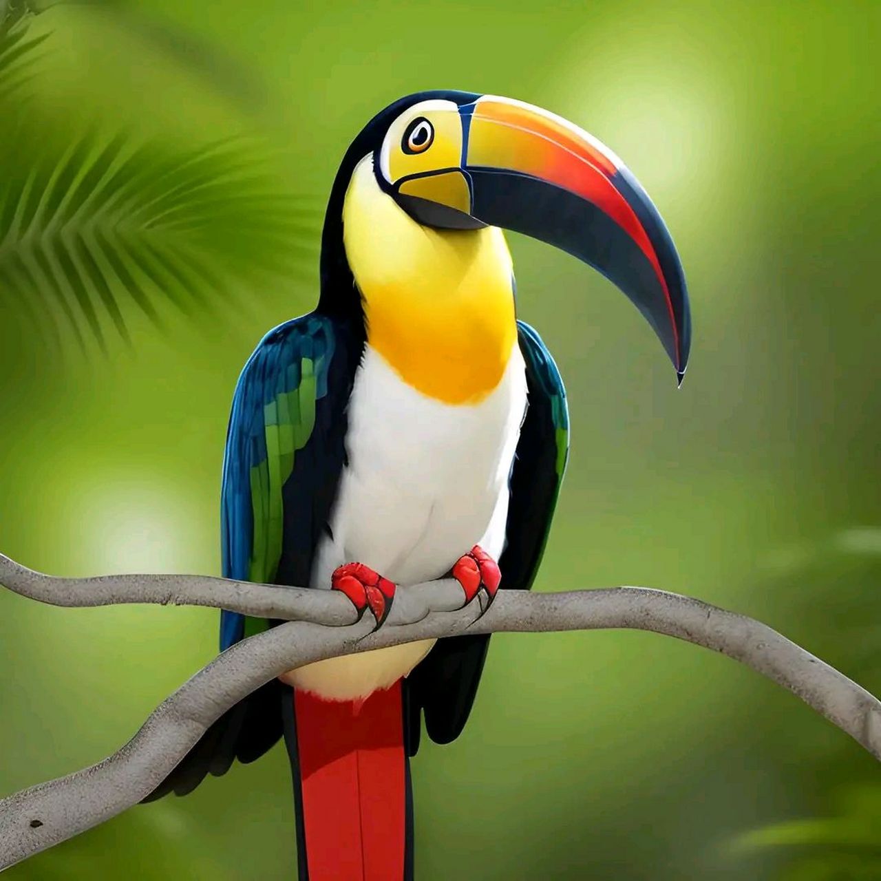 好看漂亮的大嘴鸟#摄影# #中国美景大赏