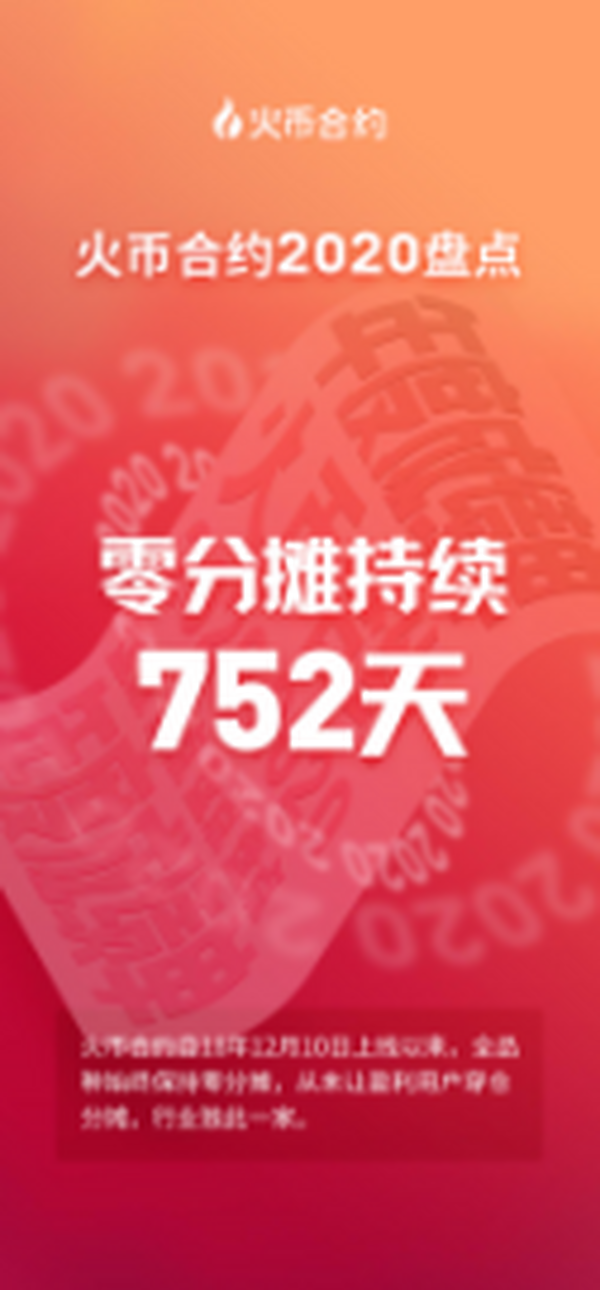 一路披荆斩棘，火币合约如何引领2020年衍生品风潮？