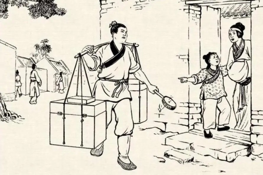 民间故事:行脚商人夜遇母子求助,他帮忙捎信,母子终于回了家