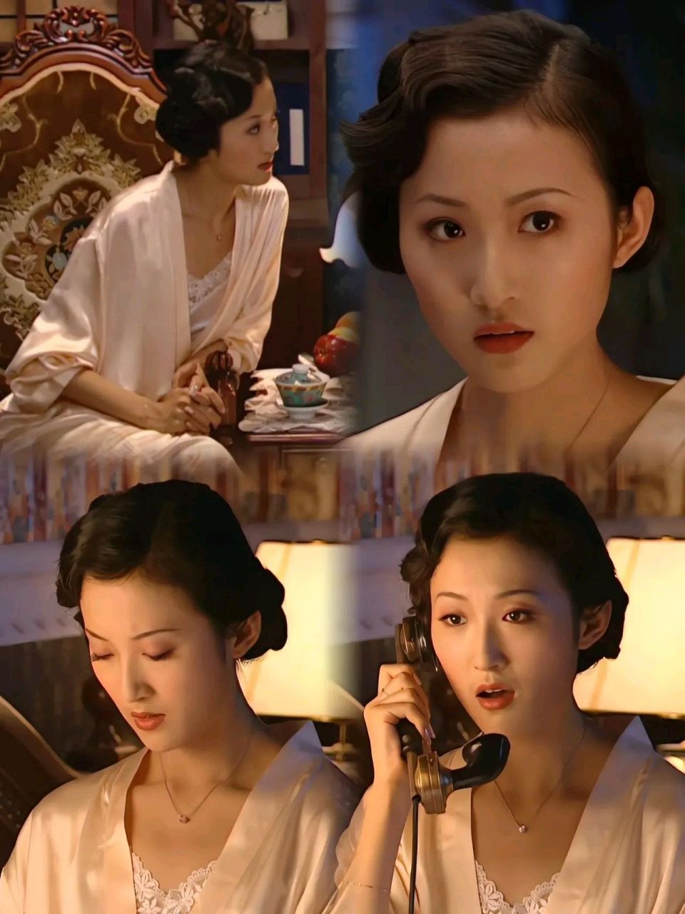 2003年《金粉世家》王玉芬(三嫂)8套造型,我当时觉得她好漂亮,笑起来