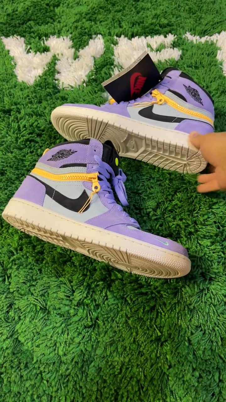 aj1拉链紫罗兰开箱分享!