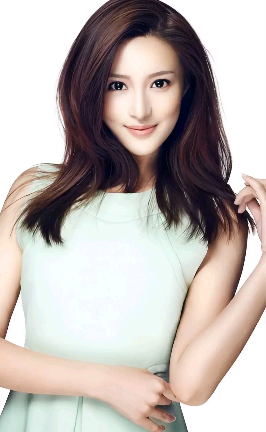 美女明星邬靖靖,美若天仙,令人心动