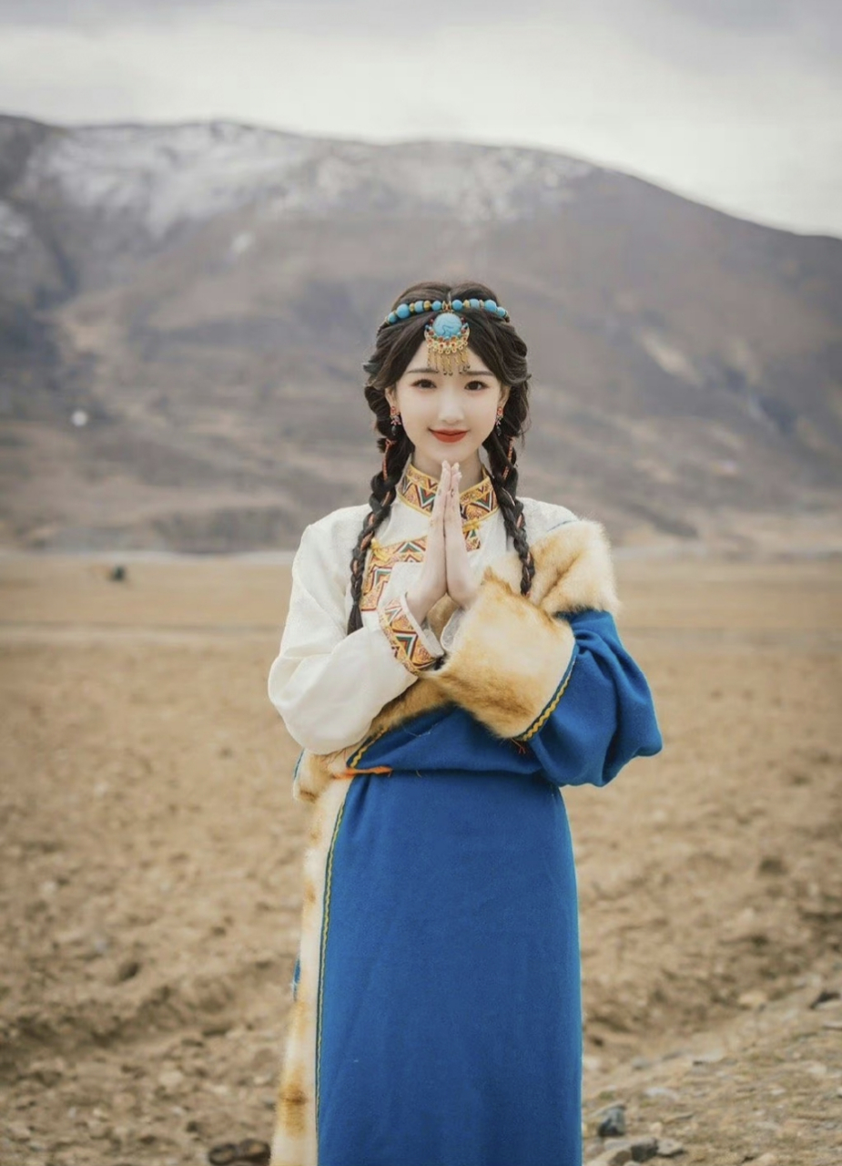 毛晓彤西藏美图,仙女下凡[打call]