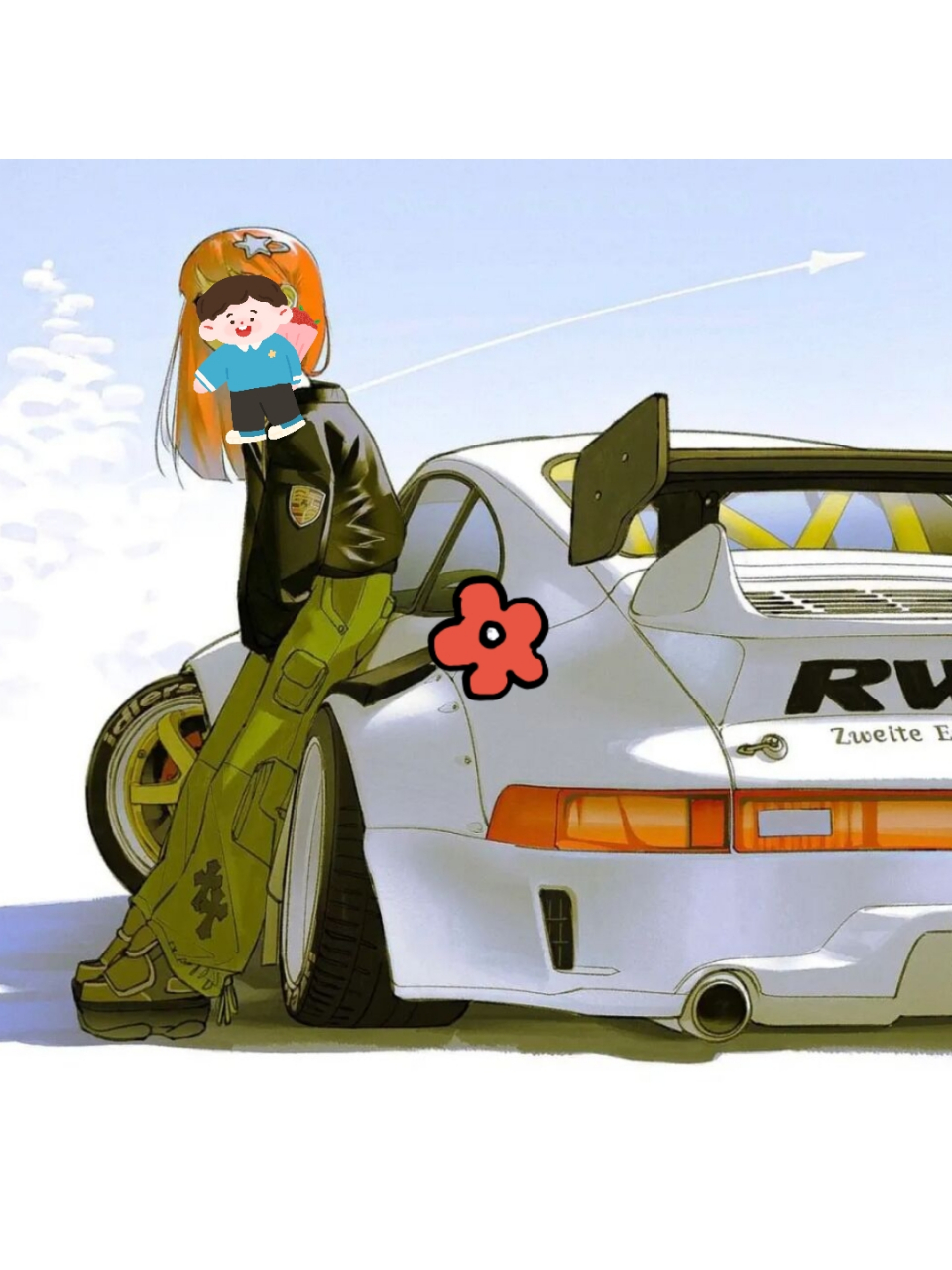 jdm插画 喜欢jdm主题的朋友看过来,运用绘画艺术形式传达插图设计主题