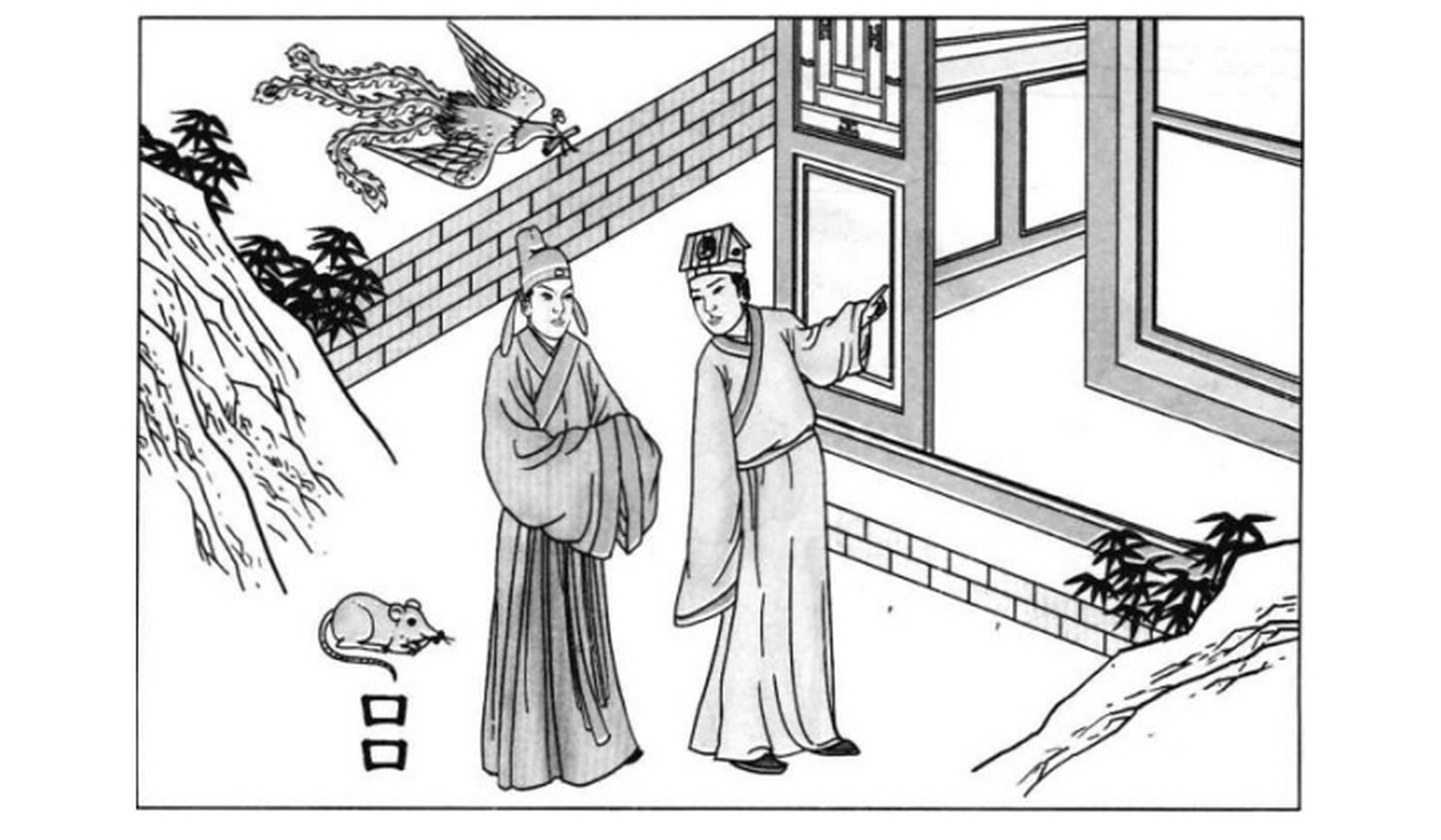 雷风恒卦圖象解 一,日在雲中:昏暗之象,君主不明象.