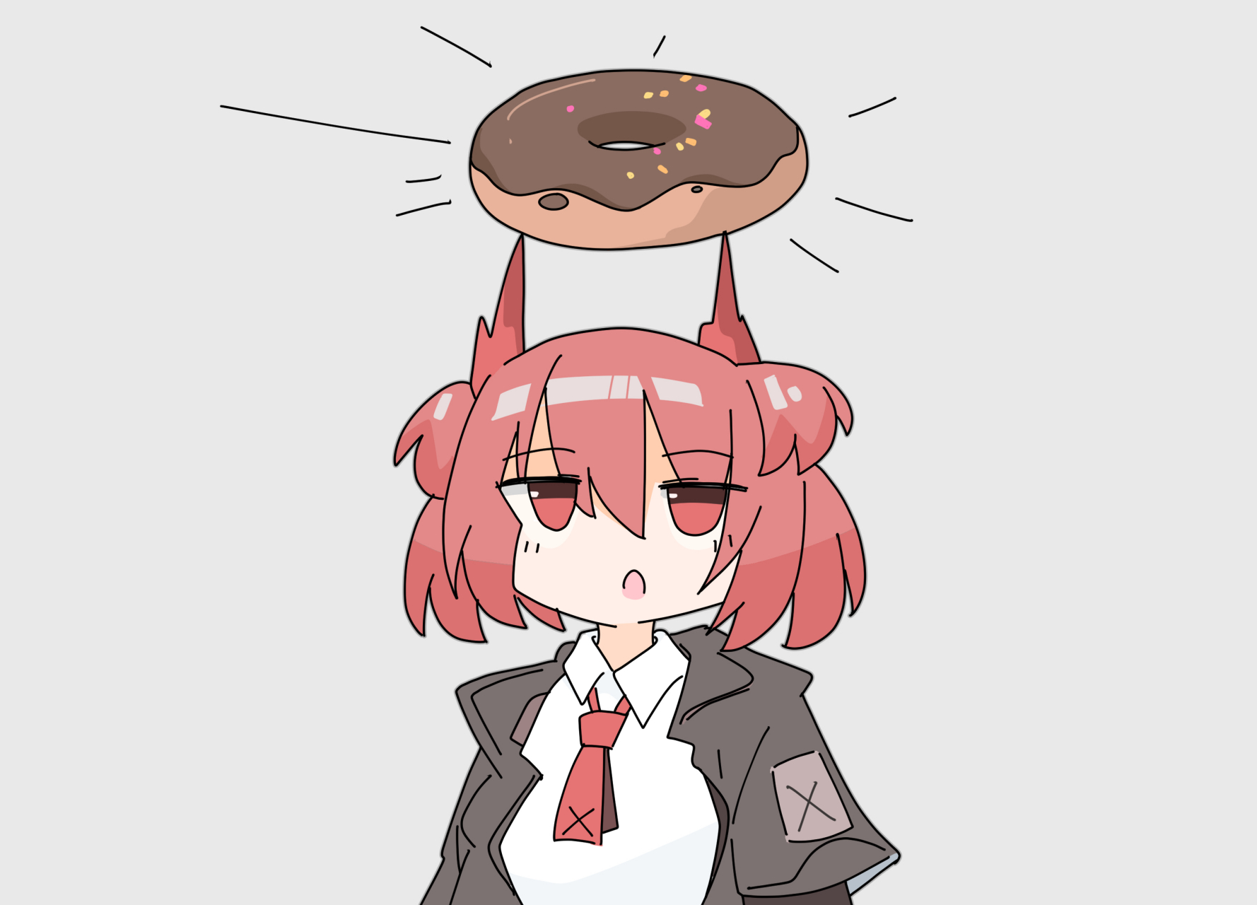 画师:けいろの,菲亚梅塔(再吃甜甜圈就真变"肥鸭"了[二哈])#二次元美