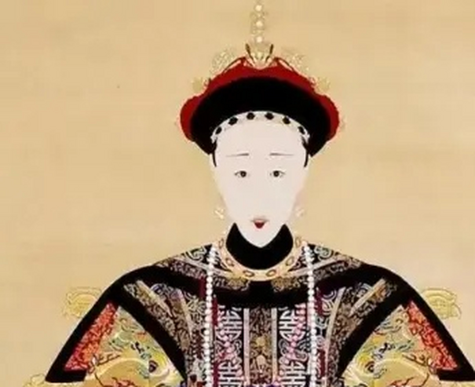 1834年,道光皇帝陪同全贵妃共进晚餐.