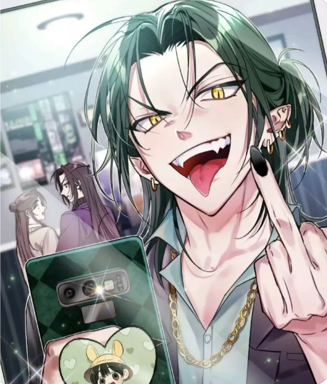 君吾恨绝了世人,成了白衣祸世,贺玄恨绝了师无渡,成了黑水沉舟,花城爱